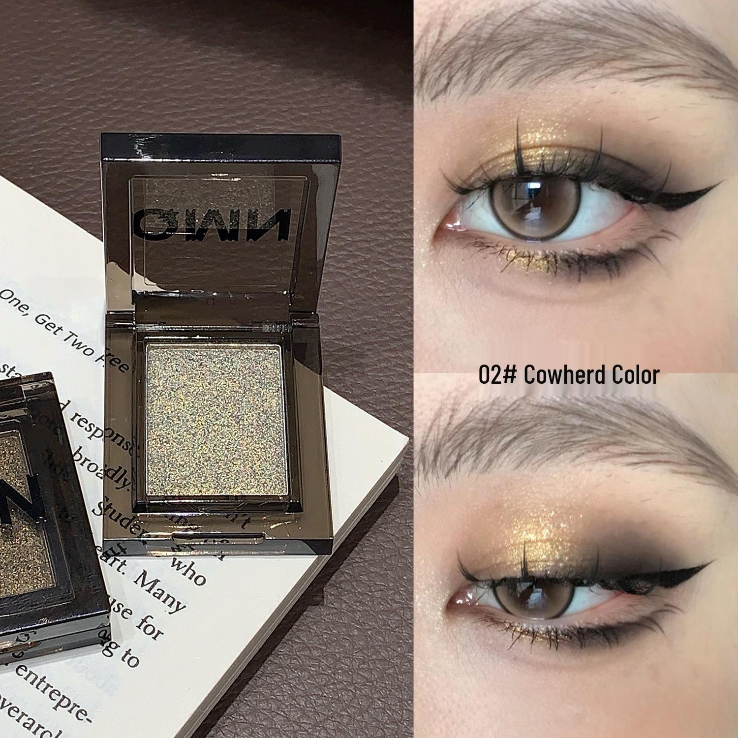 

QMN Матовые одинарные тени для век Misty Starlight - Стойкие, Пигментированные, Натуральные Земляные Оттенки.