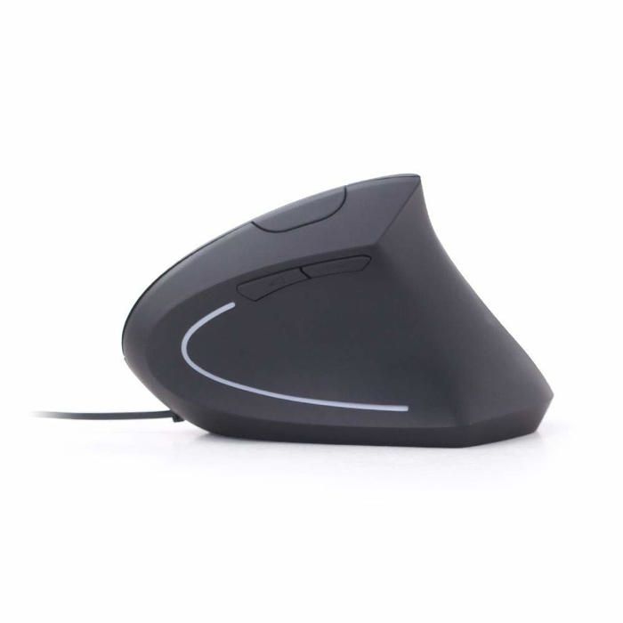 Souris Ergonomique - GEMBIRD - MUS-ERGO-01 - USB - Optique - 6 Boutons - Noir