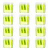 12Pcs Dual Hole Pencil Sharpener with Lid Compact Manual Sharpener for Standard And Jumbo Pencils Travel-friendly Pencil Sharpener