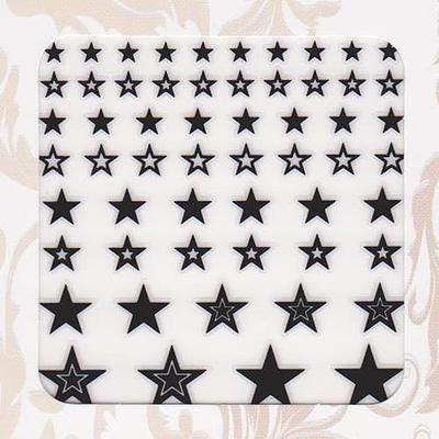 Professional Nail Art Sticker 14_Star Black Star Black (S2495988)