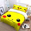 Yellow Background, Cartoon Face. Bedding Sets Duvet Cover Sets Duvet Covers Pillowcases(1 * Duvet Cover 2 * Pillowcases, Without Duvet Insert)