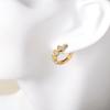 Elegant Heart Shape Earrings: Japanese-Korean Design, Exquisite Craftsmanship, High-End Accessory