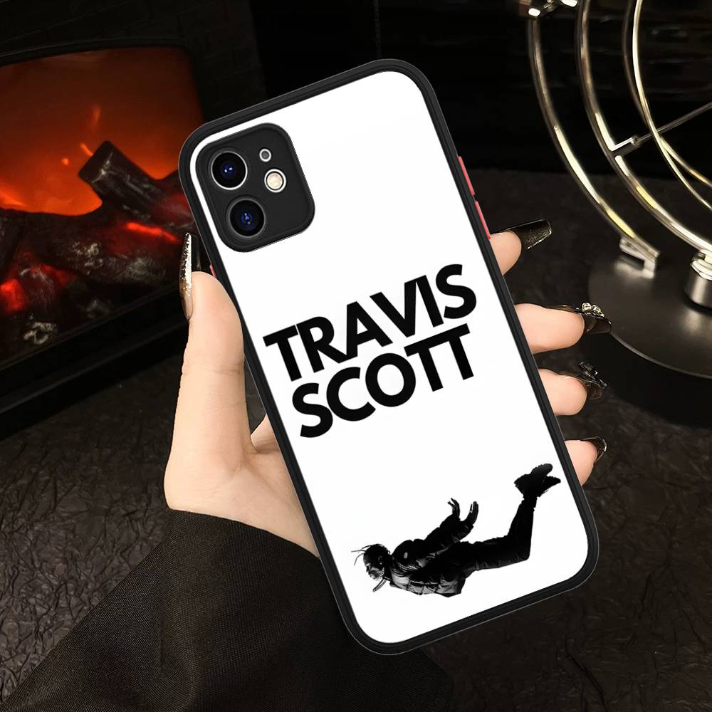 Luxury Travis Scott Cactus Jack For IPhone 16 15 14 Plus 13 12 11 Pro Max X XS MAX Matte Color Aesthetic Phone Cover