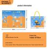 Ultrasonic Waterproof Picnic Mat with Zipper Backpack - Moisture-Proof, Thickened, Foldable, Portable Cushion.