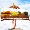 Mikrofaser Strandtücher Schnelltrocknend Pooltücher Strandtücher Sandfrei Strandtuch Übergröße Saugfähig für Pool Schwimmen Badezimmer