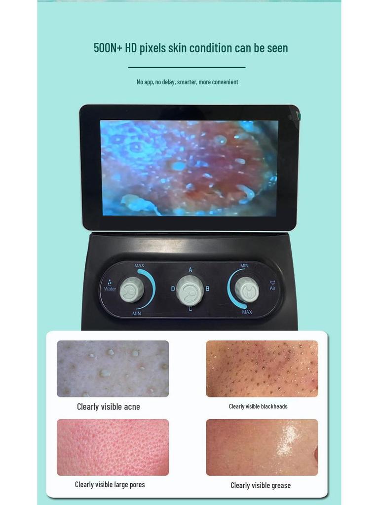 Hydrogen Oxygen Facial Care 360° Multifunctional Beauty Device for Skin Management, Home & Commercial Use