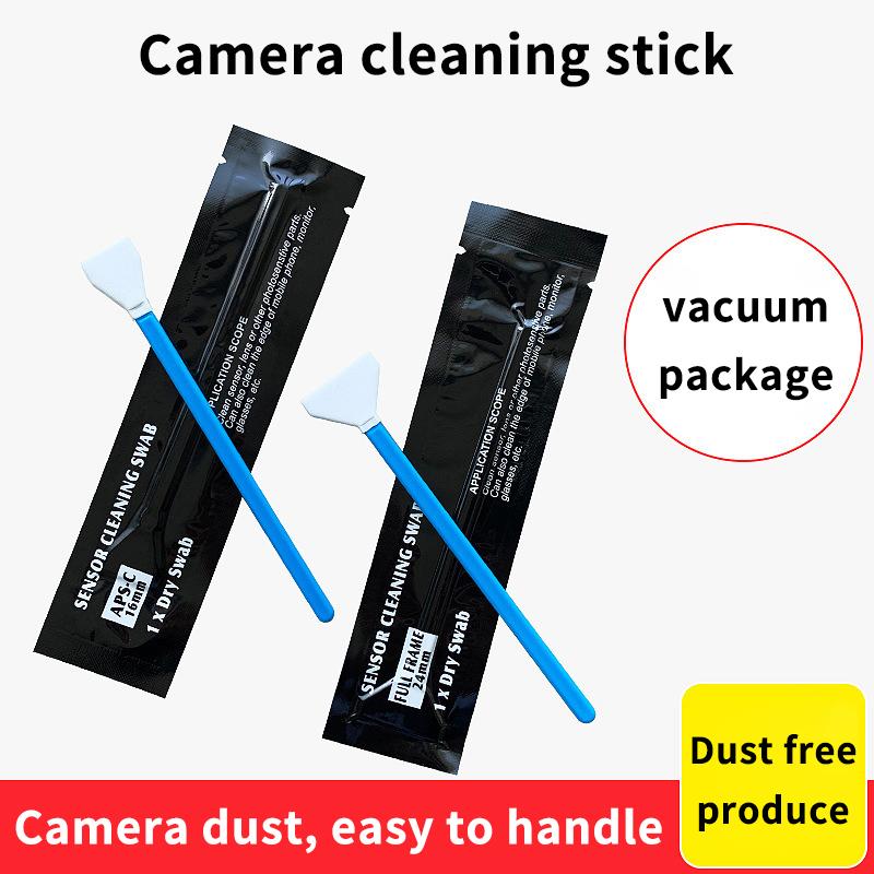 5/10Pcs Cleaner Swab 12/16/24Mm Ccd Sensor For Camera Full-Frame Aps-C Sensors Camera Cleaning Swabs Kit Lens Cleaning Brush