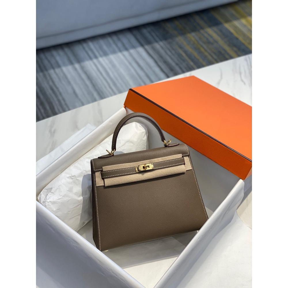 Ny høykvalitets håndveske med palmemønstret ekte skinn Uformell dameveske Allsidig platinaveske Håndholdt crossbody-veske med enkelt skulder