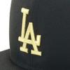 9FIFTY Los Angeles Dodgers Black X Gold 13562104 MLB [New Era] (Black/F/Men's)