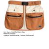 Waist Belt Apron Bag Multi-pocket Waist Pack with Belt Garden Tools Organizer Apron Bag for Hair Stylist Pet Trainer Waiter