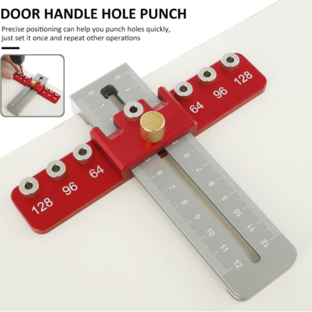 Fast Hole Punch Locator Adjustable Punch Locator Portable Drill Guide  Drawer Installation