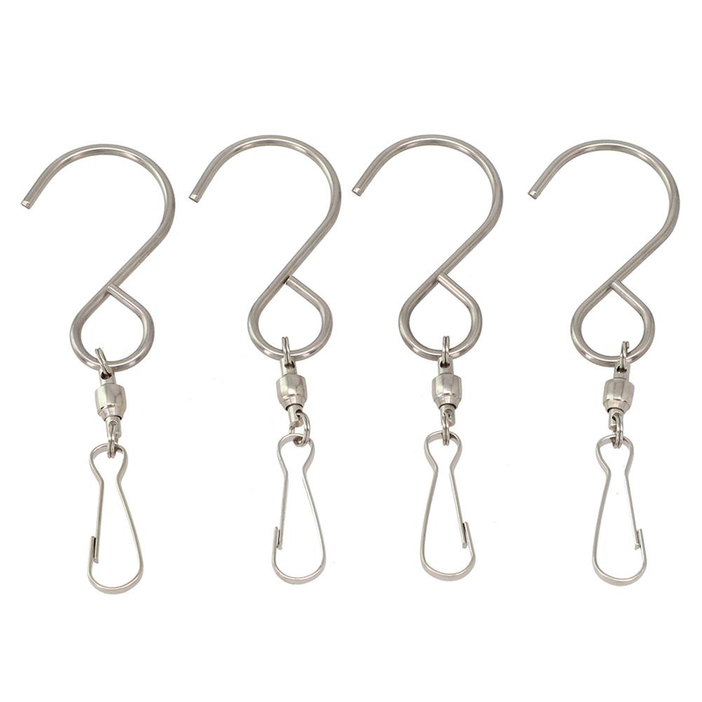 For 3D Wind Spinners Rotating Hooks Hook Up Sturdy 306 Degree Indoor And Outdoor Garden Decoration Gate Decoration