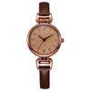Vintage exam watch women's student high-value British small dial women's quartz watch
