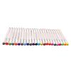 24 Colors Paint Markers Dual Tip Quick Drying Paint Markers Pens for Wood Rock Painting Canvas Stone Glass Ceramic DIY