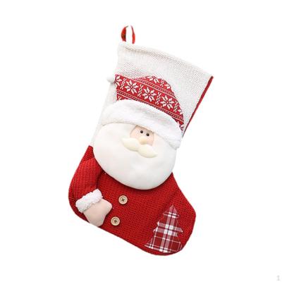 Christmas Stocking ,Socks Gift Bag ,Party Favors ,Xmas Fireplace Sock Holiday for Wall
