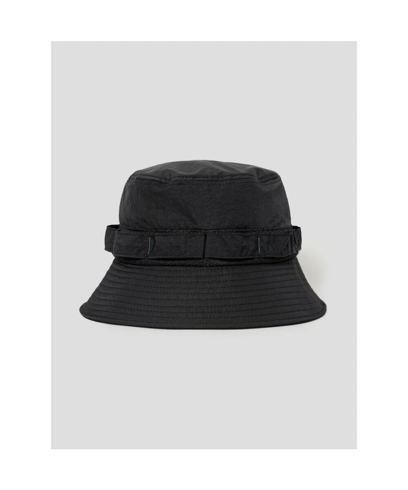 Binpolaegseseoli Nylon Stitch Bucket Hat - Black