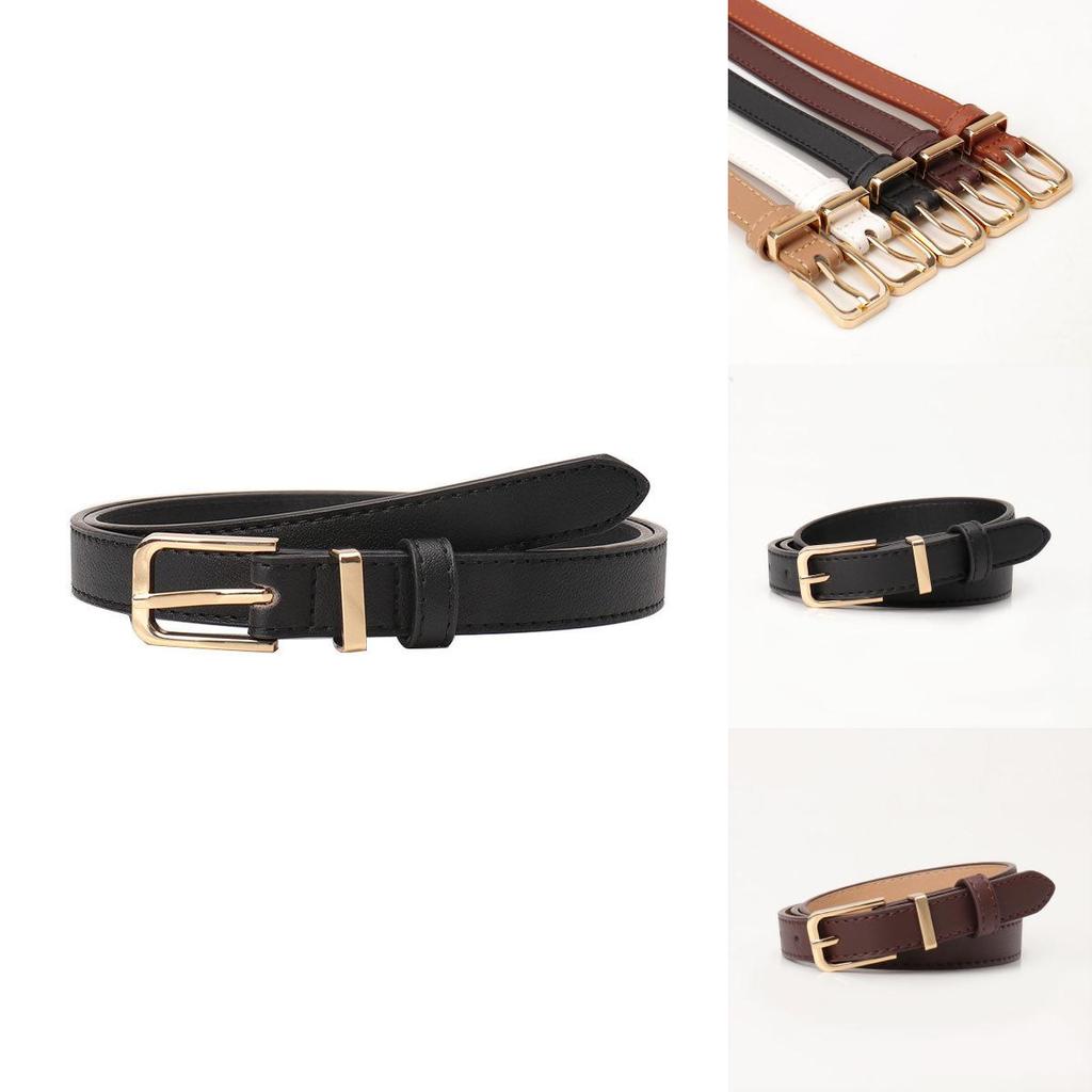 Elegant Faux Leather Womens Belt With Metal Buckle For Fashionable Jeans And Outfits