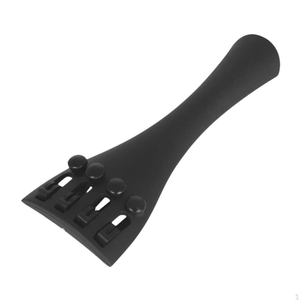4/4 Violin Tailpiece String Instruments Parts Abrasion Resistant Non-slip Lightweight