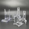 Adjustable Transparent Card Display Bracket - Retractable, Various Angles & Stands Compatible