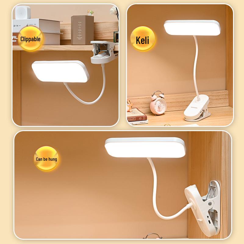 LED Eye-Protection Flexible Gooseneck Desk Lamp for Reading and Studying