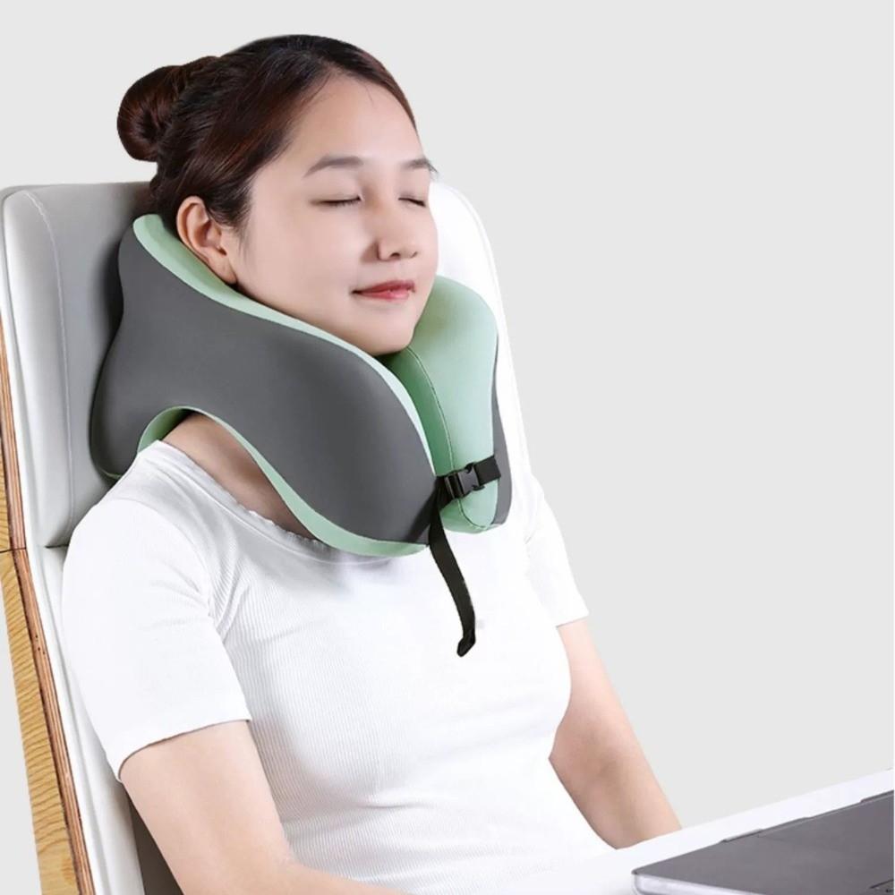 Relaxační ergonomický stolní polštář ve tvaru U Podpora obličeje Polštář s pomalým vracením z paměťové pěny Lehký měkký polštář na krk Použití v kosmetickém salonu