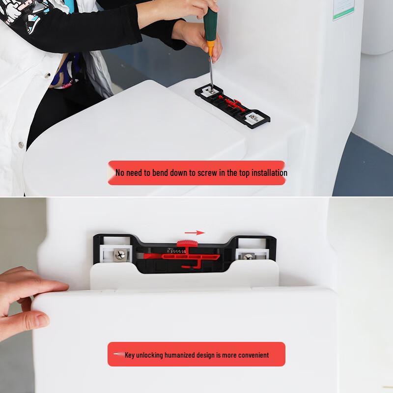 TLXT Soft-Close Thickened Toilet Seat Cover