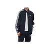 Adidas Striped Zip-Up Long Sleeve Jacket Men Jacket Blue IA9375