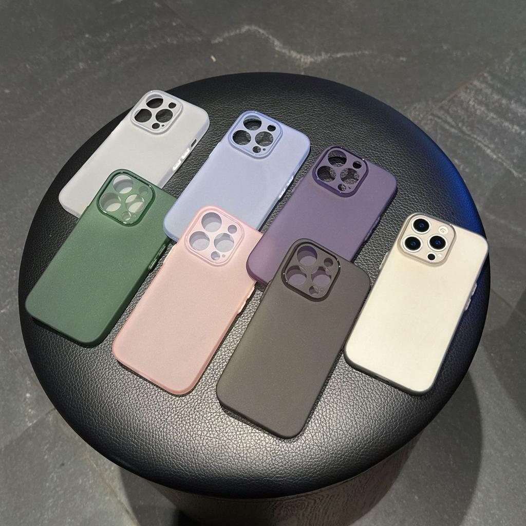 Ultra-thin matte suitable for iPhone16E mobile phone case SE new Apple 15promax transparent matte silicone case