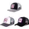 Pink Panther Baseball Cap With Embroidered Animal Motifs For Streetwear Fans