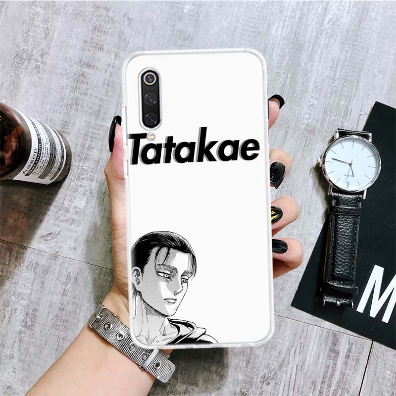 Anime Attack On Titan Eren Phone Case For Xiaomi Poco X3 Nfc F3 M3 F1 Mi Note 10 11 Lite 11T Pro 9 8 CC9 9T 10T 11i A3 A2 A1