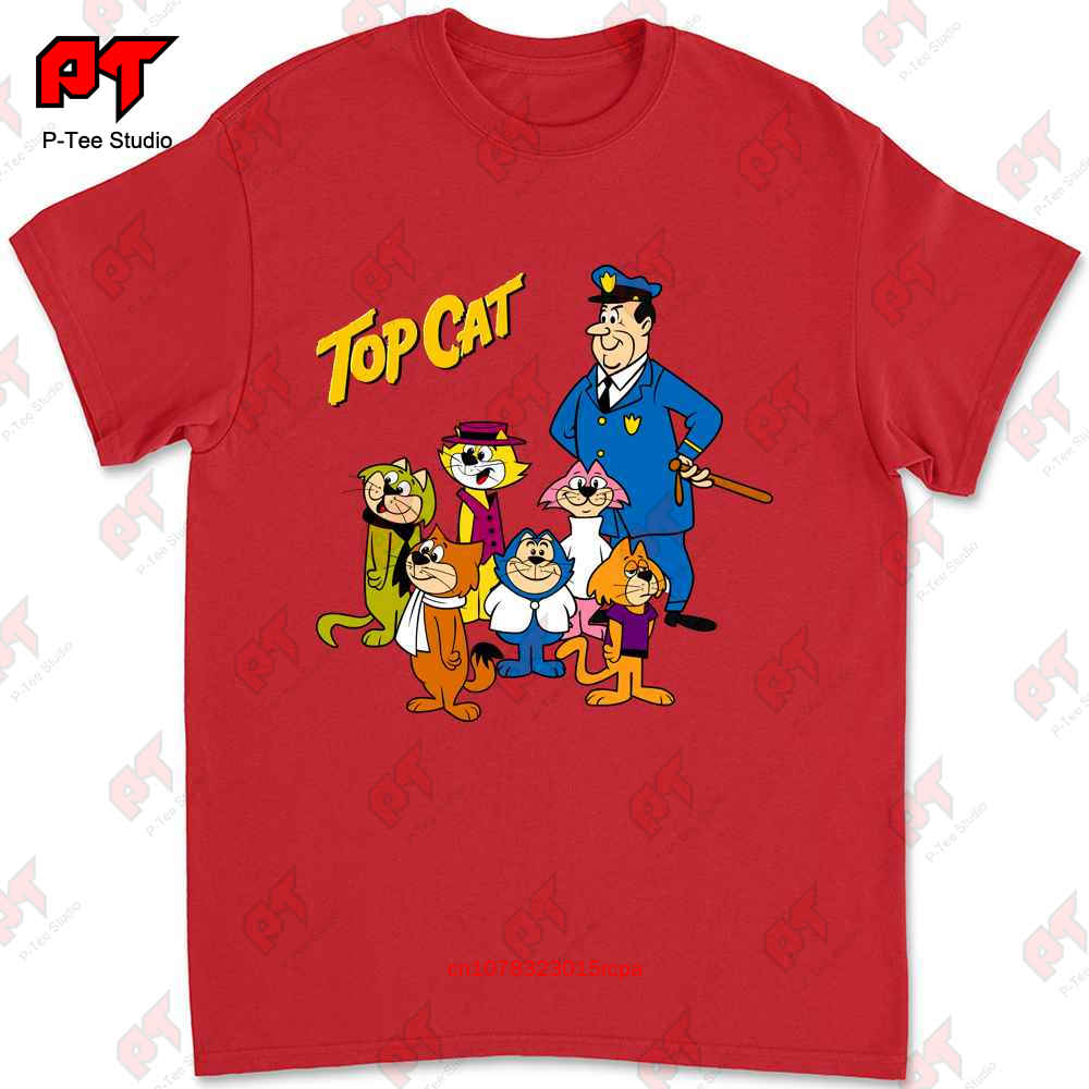 

Tributo Cat Hanna Barbera-Cartone Anni 80-Cult T-shirt T6Z0 S