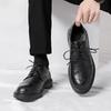 Richelieus pour hommes Brogues tendance Chaussures de ville classiques pour hommes Chaussures à lacets pour hommes Chaussures en cuir verni Chaussures formelles en cuir noir pour soirée de mariage