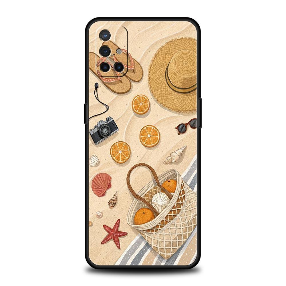 Phone Case For Oneplus 13R 13 12 10T 11 R10 Nord N100 N200 N10 9 9R CE 2 3 Z Pro Lite 5G Soft TPU Cover Summer Beach Fundas Bags