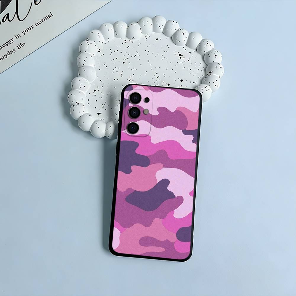 

F-Fashion C-Camouflage Pattern Phone Case For Samsung S25,S24,S21,S22,S23,S30,Ultra,S20,Plus,Fe,Lite,Black Soft Silicone Samsung S21lite
