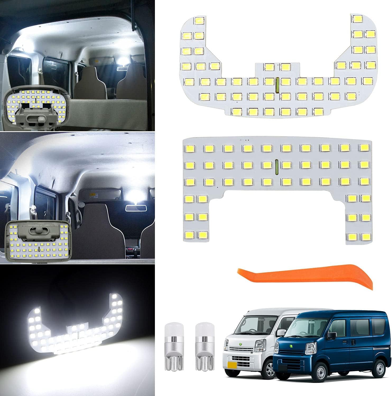 

Mixsuper Suzuki Everyvan DA64V DA17V LED Room Lamp, LED Indoor Light, Room Lamp Set, белый