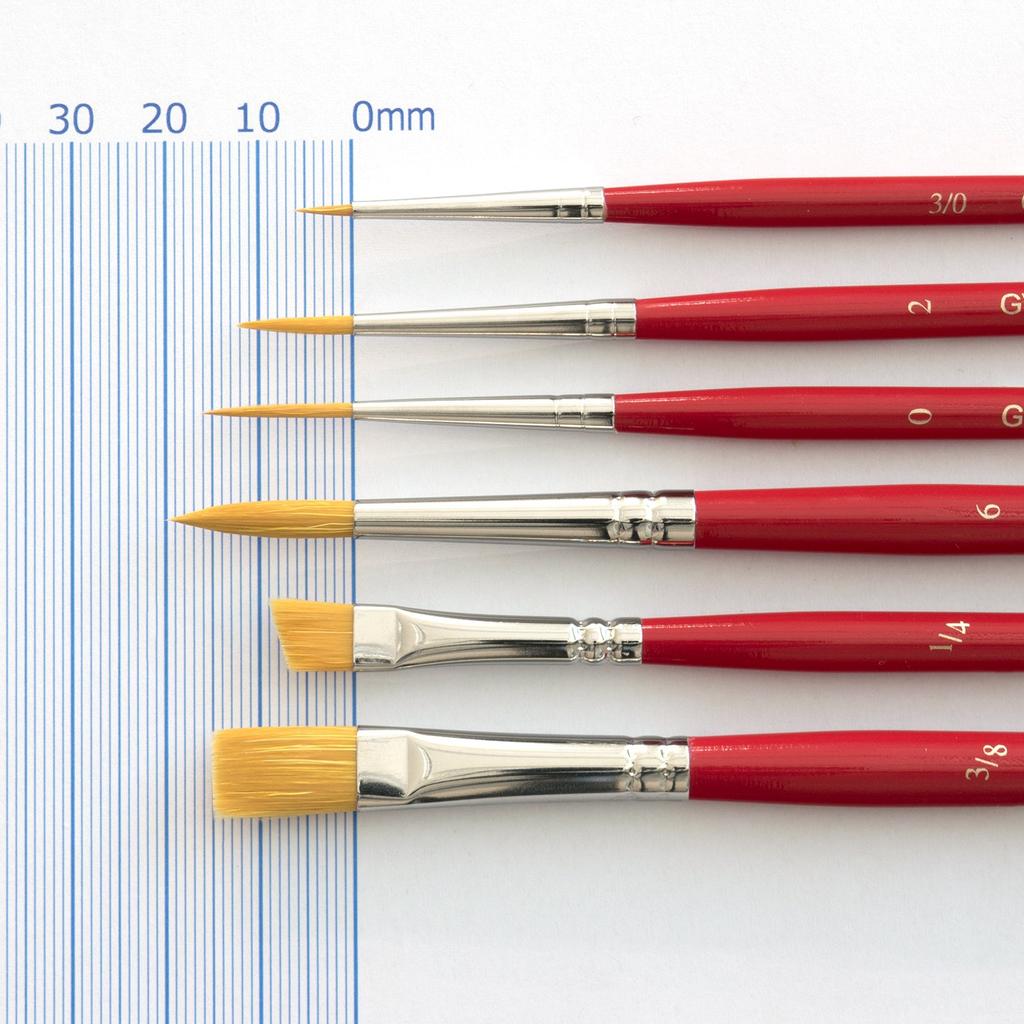 Talens Japan (Talens Japan) Talens Watercolor Design Brushes Van Gogh Visual Brush Set of 6 B