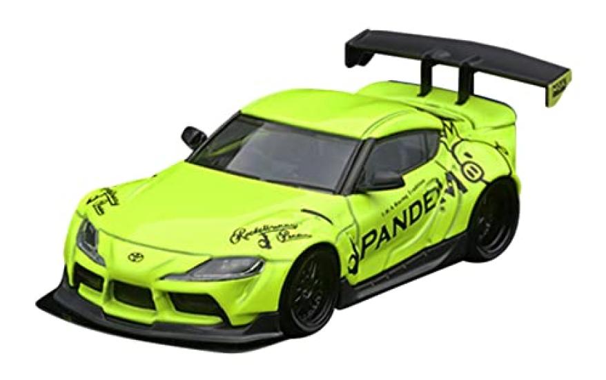 

ignition model Pandem Supra Yellow Green finished product IG2838 1/64 (A90)