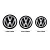 BFPQY1 4Pcs For Volkswagen VW R Golf Tiguan Jetta GTI Bora ID.3 Polo Passat Rline 56/65/66mm Car Wheel Center Cover Stickers Hub Cap