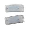 LED iç kapı bagaj lambaları kamyon havasız ortam kabini Footweel ışıkları şeffaf Lens 6362 N6/6362 N7 Peugeot Citroen