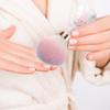 Soft Nail Dust Brush Cleaner for Makeup Brushes Nail Art Cleaning Portable Ergonomic Handle Salon Home