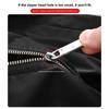 6Pcs Universal Zipper Pull Detachable Metal Zipper Tab Slider Pullers Replacement Practical Zipper Head Puller Backpack