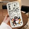 Phone Case: 2D Flat, Suitable for Samsung Galaxy A34 A35 M05 M06 S20 S22 S21 FE Plus 5G Protective Case, Surfing Little Penguin, Perfect Holiday Gift 