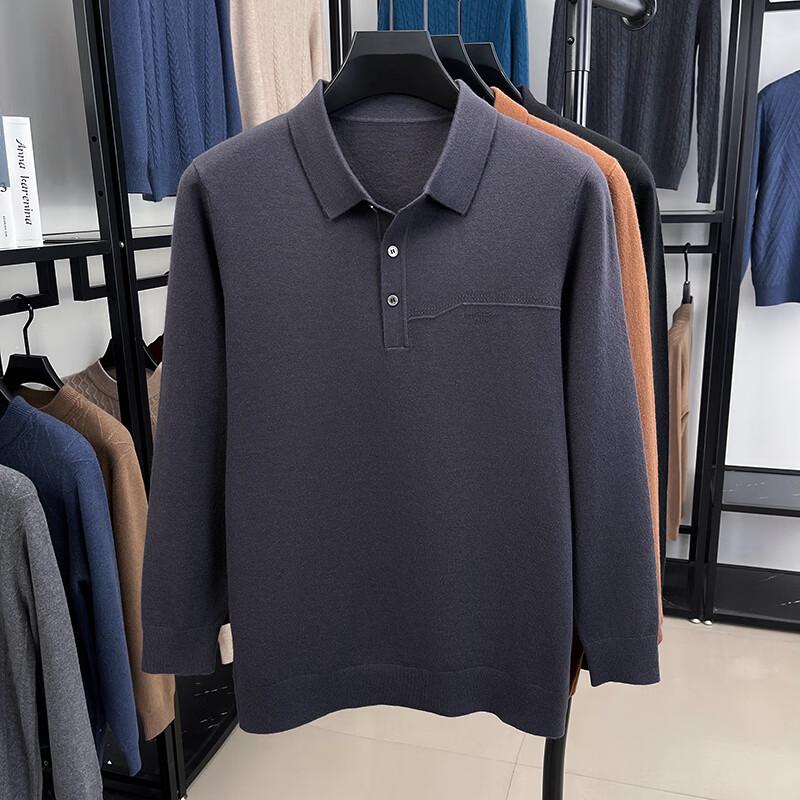 IMAGINEX Men s Classic Polo Neck Knit Sweater 110