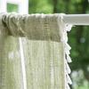 Home Door Curtain for Doorway, Light-filtering Privacy Curtain Bohemian Embroidered Curtain Decoration, Suitable for Temporary Room Dividers,