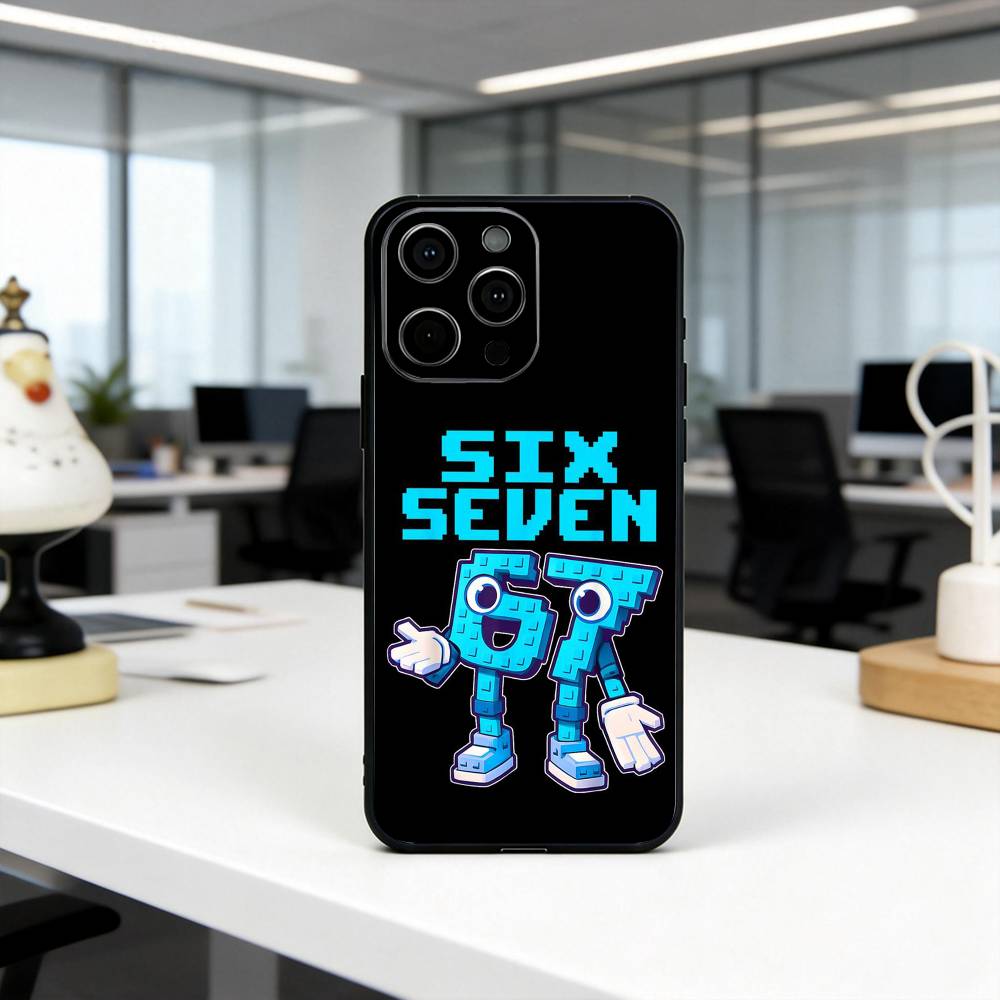 Six Seven 67 SS Phone Case Silicone Soft For IPhone 17 16 15 14 13 12 11 X XR Plus Pro Max Plus
