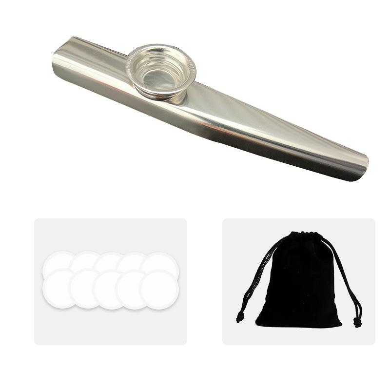 Metal Kazoo Cross-border Musical Instrument Gift Trumpet Saxophone Diaphragm