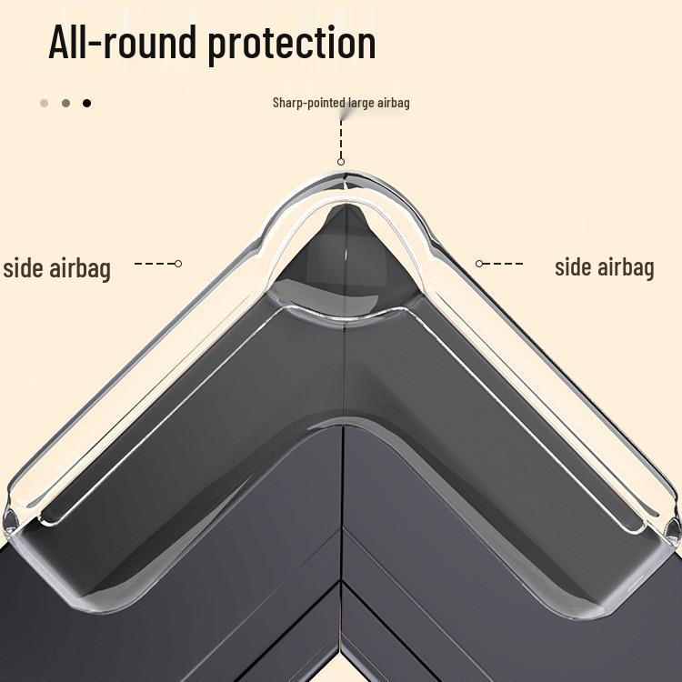Right Angle Glass Anti-Collision Corner Protector for Inward Opening Windows