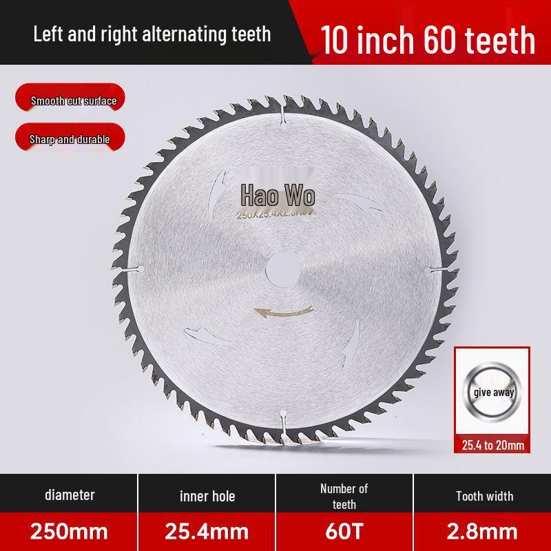 Carbide Saw Blades for Wood & Aluminum: 4, 5, 7, 12-inch Discs for Angle Grinders & Handheld Cutters