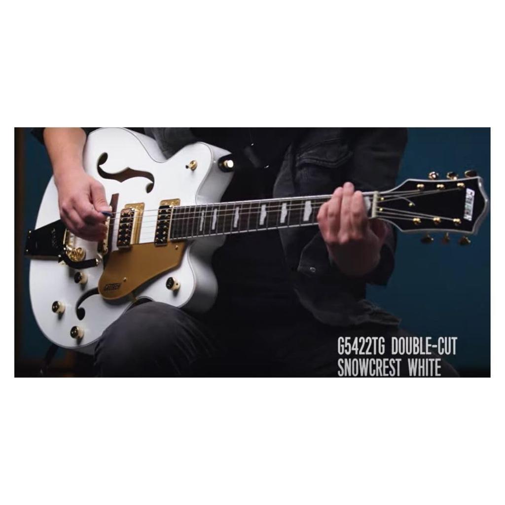 GRETSCH G5422TG Electromatic Classic Hollow Body with Bigsby SCW Electric Guitar Double-Cut