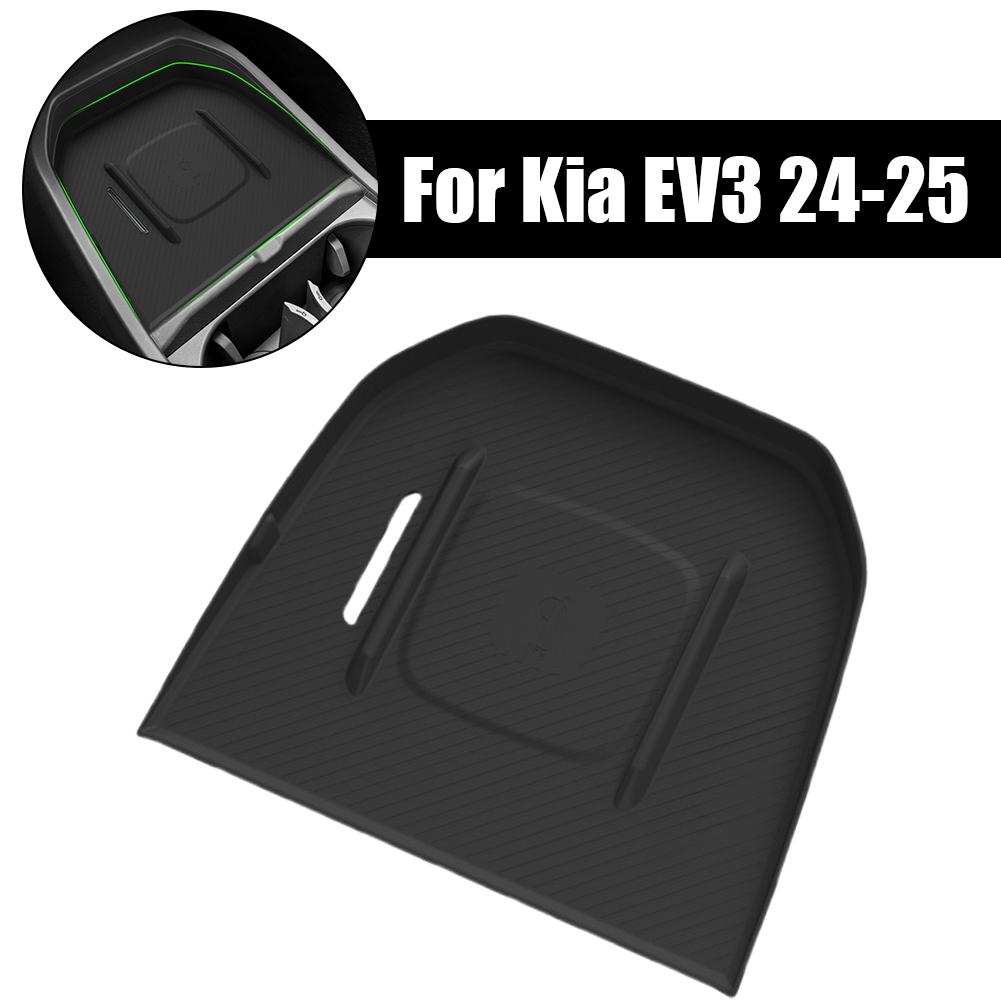 Wireless Charging Anti-Slip Mats For Kia EV3 2025-2025 Car Phone Non-slip Charger Protective Pad Interior Accessories U5U5
